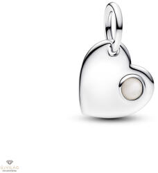 Pandora Gravírozható szív alakú charm - 794295C06