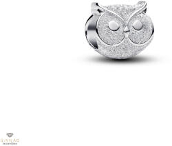 Pandora Texturált Bagoly mini charm - 794525C00