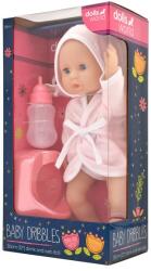  Baba, 30 cm fürdethető, fürdőköpenyben, bilivel, cumisüveggel (10633)