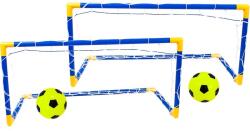  Műanyag focikapu készlet két labdával és pumpával (19804)