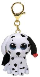 Ty Mini Boos clip műanyag figura FETCH - fehér kutya (68133)