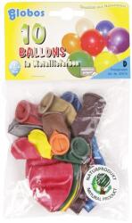  Metál színű lufi 10 darabos készlet - 29 cm (33571)