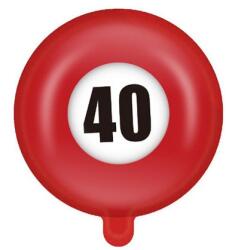  Héliumos fólia számos 40-es 45 cm (09200)