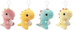  Plüss dínós kulcstartó, 12 cm, 4 féle (13826)