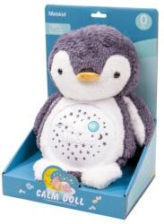  Plüss pingvin bébijáték, zenél, világít 619901420 (67806)