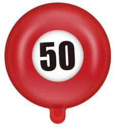  Héliumos fólia számos 50-es 45 cm (09204)