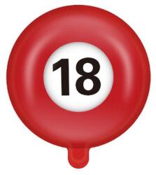  Héliumos fólia számos 18-as 45 cm (09187)