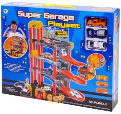  Super 4 szintes 3 emeletes parkolóház 3 autóval (96822)