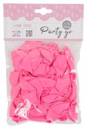  Lufi 25cm rózsaszín 50db/csomag (05488)