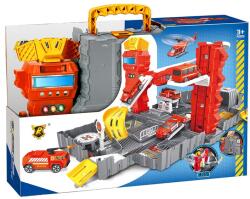  Tűzoltó garázs 2 db autóval (78846) - ejatekok