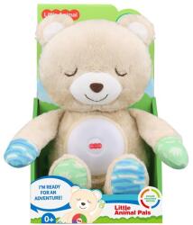  Zenélő, világító plüss maci, 30 cm (10364)