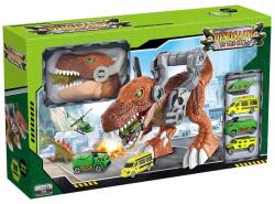 Dino garázs 3 autóval (49191) - ejatekok