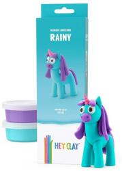 HEY CLAY Figura Unikornis Aqua Rainy (15195)
