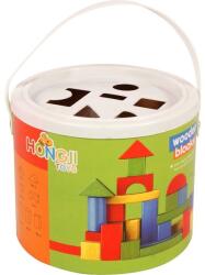  30 db-os építőkocka O18x15 cm HJD93712A-30/S (24801)