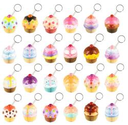  Squishy muffin kulcstató 24 féle (10407)
