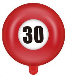  Héliumos fólia számos 30-as 45 cm (09196)