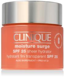 Clinique Moisture Surge Sheer Hydrator SPF25 nappali arckrém minden bőrtípus 75 ml nőknek