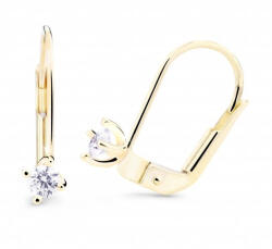 Cutie Jewellery Sárga arany lógó fülbevaló Z8014-55-10-X-1