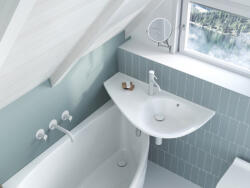 RAVAK Avocado mosdó bal fehér, furattal