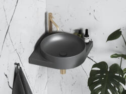 RAVAK Yard 45 C kerámiamosdó antracit