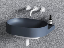 RAVAK Yard 60 kerámiamosdó Deepsea Blue, túlfolyó furat nélkül - szerelvenycenter