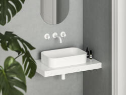 RAVAK Ceramic Slim R 55 kerámiamosdó matt fehér - szerelvenycenter