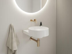 RAVAK Yard 40 kerámiamosdó, fehér, túlfolyó furat nélkül