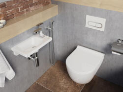 RAVAK Chrome kézmosó jobbos fehér, furattal - szerelvenycenter