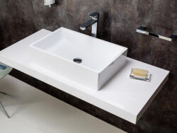 RAVAK Formy 01 60 D mosdó túlfolyó nélkül, fehér