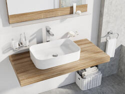 RAVAK Ceramic Slim R 55 kerámiamosdó fehér - szerelvenycenter