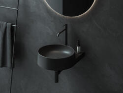RAVAK Yard 40 kerámiamosdó matt fekete - szerelvenycenter