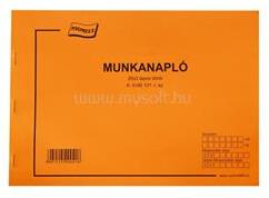 BLUERING Erdő munkanapló A4, fekvő 25x3 példányos 121/V (BLUERING_57528) (BLUERING_57528)