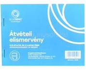 BLUERING Átvételi elismervény A6, 50x3lapos B. 13-67/A/VX BlueringR (BLUERING_NYOMTB1367A) (BLUERING_NYOMTB1367A)