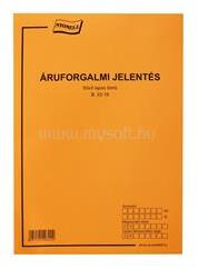  ÁrUfo rgalmi jelentés 50x3lapos A4, (NYOMTB2219) (NYOMTB2219)