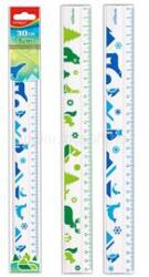 Keyroad Vonalzó 30 cm, állat mintás Keyroad (KEYROAD_43635) (KEYROAD_43635)