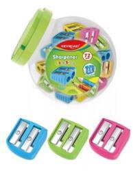 Keyroad Hegyező 2 lyukú Keyroad Easy-sharp vegyes színek (KEYROAD_52683) (KEYROAD_52683)