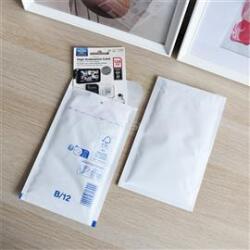 BLUERING Légpárnás tasak 12/B szilikon külső méret 140x225mm, belső méret 120x215mm, BlueringR fehér (BLUERING_LEGPFH12B) (BLUERING_LEGPFH12B)