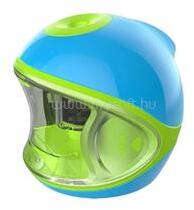 Keyroad Hegyező asztali elektromos 1 lyukú tartályos, cserélhető penge, Racer vegyes színek (KEYROAD_38365) (KEYROAD_38365)