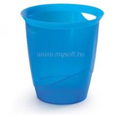 DURABLE Papírkosár 16l, Trend, áttetsző kék (DURABLE_DU1701710540) (DURABLE_DU1701710540)