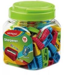 Keyroad Hegyező 1 lyukú Keyroad Classic vegyes színek (KEYROAD_52682) (KEYROAD_52682)