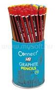 Connect Grafitceruza HB, háromszögletű, 72 db/pohár (CONNECT_105370) (CONNECT_105370)