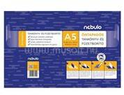 Nebulo Tankönyvborító, A5, 10ív/csomag, öntapadós, sima, Nebulo (NEBULO_49401) (NEBULO_49401)