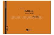  Autóbusz menetlevél A4, 50x2lapos fekvő D. GEPJ. 42 (EGYEB_48060) (EGYEB_48060)