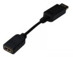 ASSMANN video adapter cable DisplayPort / HDMI 15 cm (DB-340400-001-S) (DB-340400-001-S)
