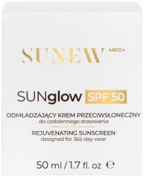 Sunewmed+ SUNglow SPF 50 Fiatalító fényvédő krém mindennapi használatra 50 ml