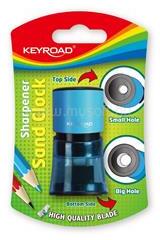 Keyroad Hegyező 2 lyukú tartályos Sand Clock vegyes színek (KEYROAD_38412) (KEYROAD_38412)