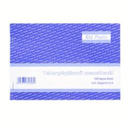 BLUERING Tehergépjármű menetlevél A5, 100 lapos D. GEPJ. 21/5 (BLUERING_NYOMTDGEPJ215X) (BLUERING_NYOMTDGEPJ215X)