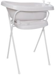 bébé-jou Click thermo babakád hőmérővel és click kádállvány 98cm light oat b426010