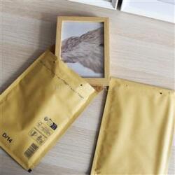 BLUERING Légpárnás tasak 14/D szilikon külső méret 200x275mm, belső méret 180x265mm, BlueringR barna (BLUERING_LEGPBAR14D) (BLUERING_LEGPBAR14D)