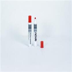 Nebulo Táblamarker 2-3mm, kúpos piros (NEBULO_61013) (NEBULO_61013)